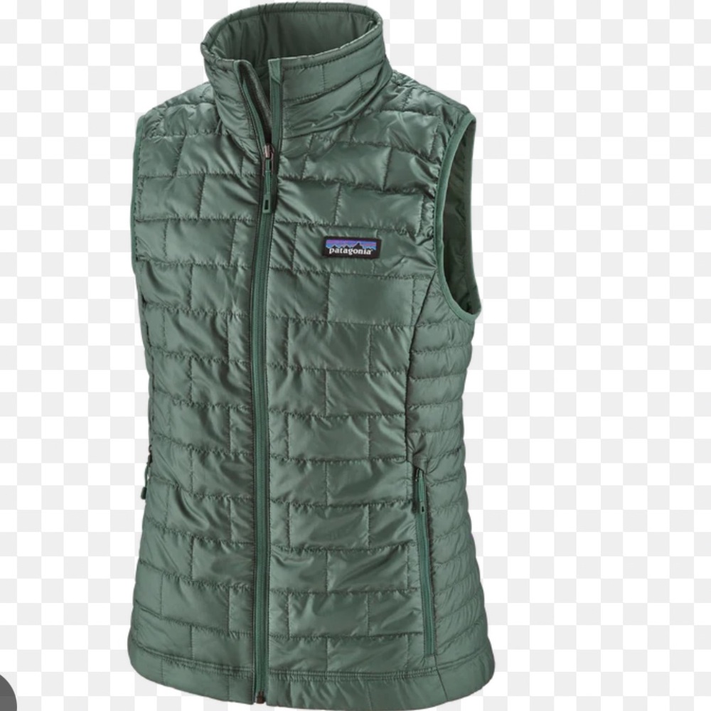 Patagonia Women's Nano Puff Vest M — Pesto Green
